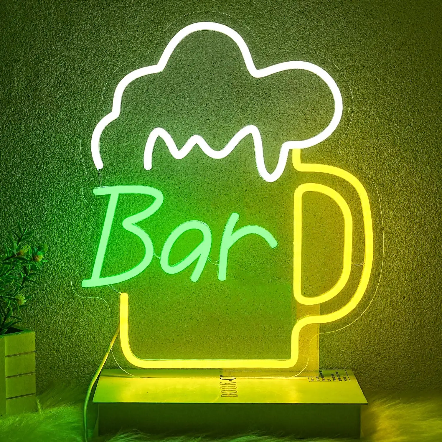 Home Lighting And Decor - Beer Bar Neon Sign USB Dimmable