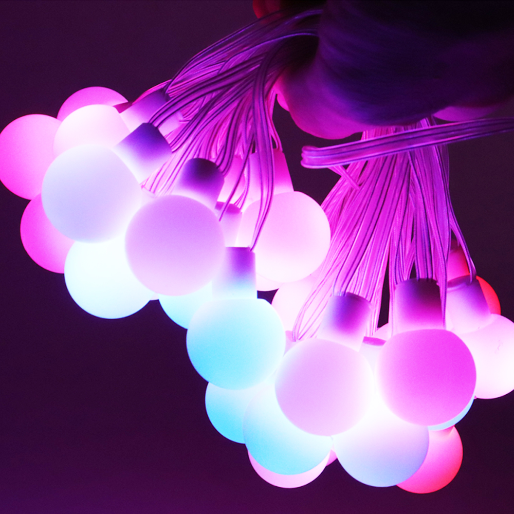WS2812b LED Round Ball String  - Decor Lighting Address のレビューと価格