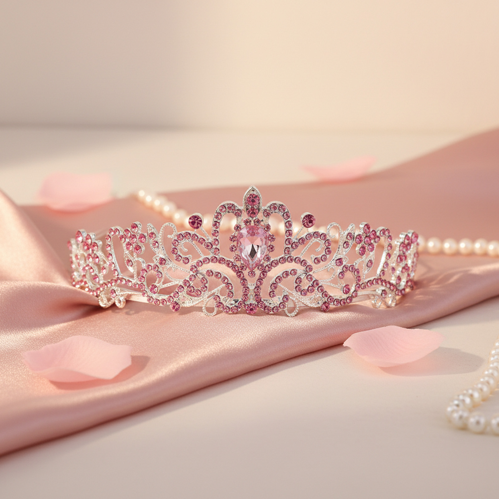 Elegant Bridal Crown Sparkly R - Elegant Decor & Lighting Llc のレビューと価格