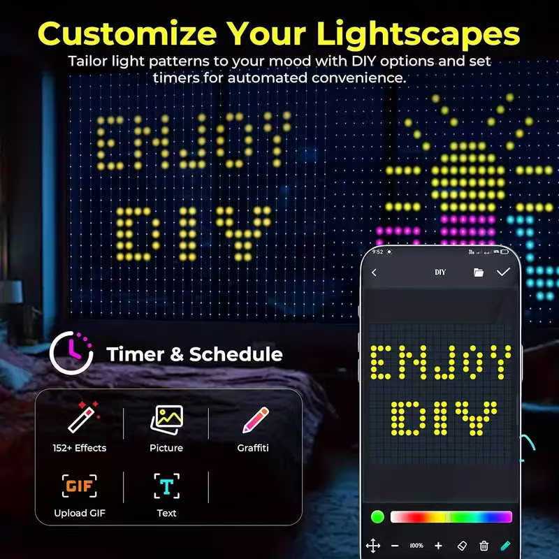 Christmas Lights Bluetooth Mus - Decor Lighting Address のレビューと価格