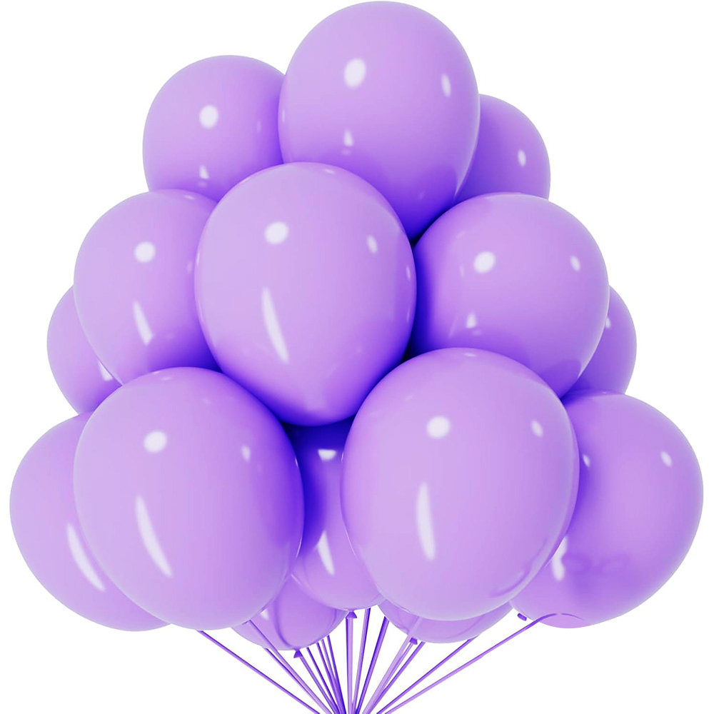 Light Purple Latex Balloon 5-1 - Decor Lighting Pack のレビューと価格