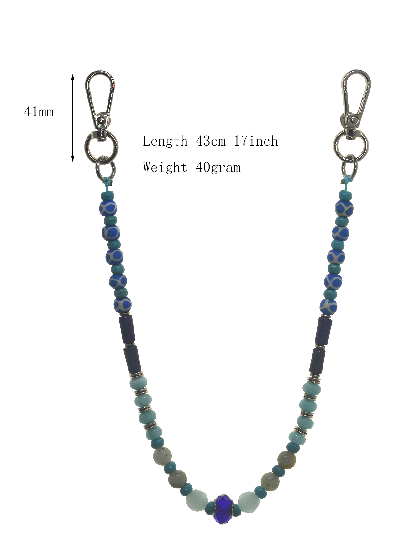 17 inch  blue Lapis lazuli cro - Decor Lighting Phone Number のレビューと価格
