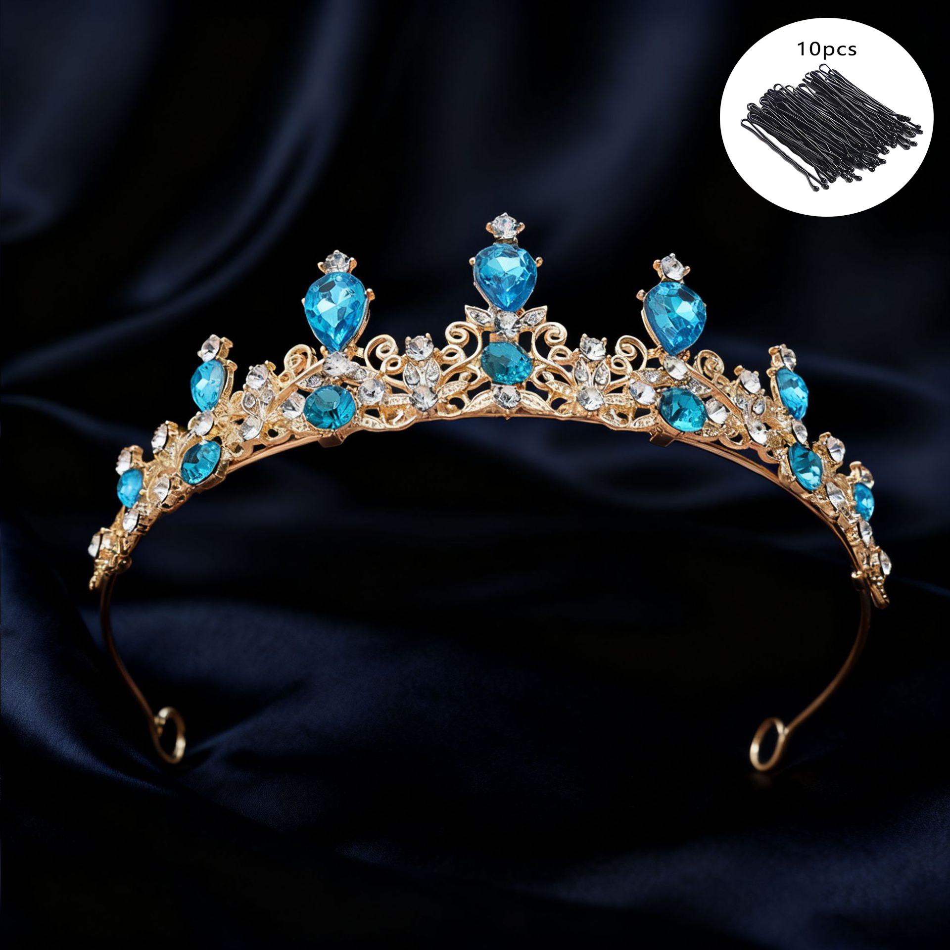 Bridal Tiara Vintage Scroll Rh - Elegant Decor & Lighting Llc のレビューと価格