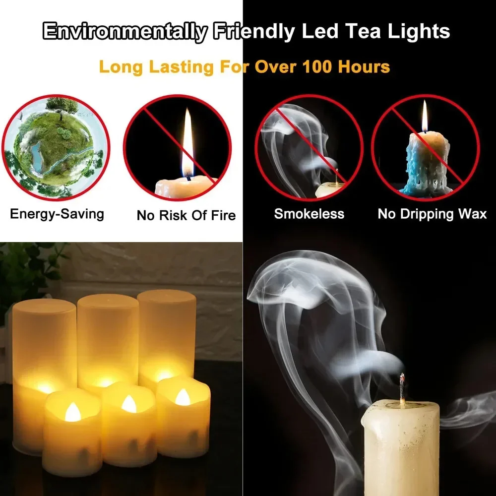 Pack of 12/24 Rechargeable LED - Decor Lighting Pack のレビューと価格