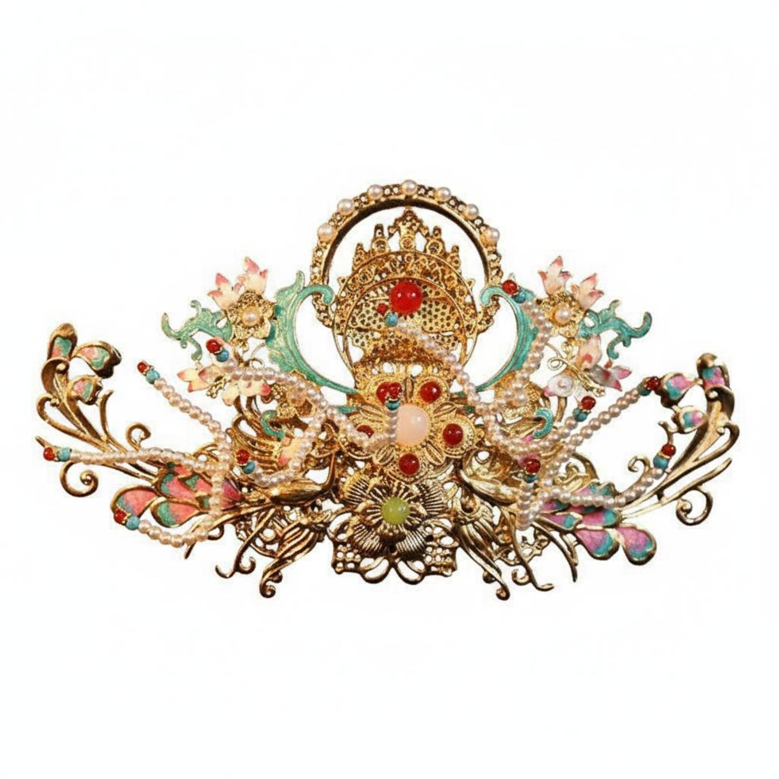 Traditional Chinese Hair Crown - Elegant Decor & Lighting Llc のレビューと価格