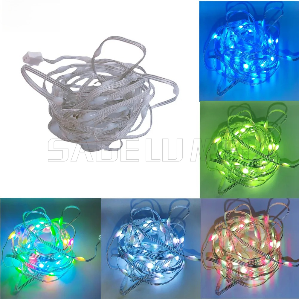 DC5V/12V WS2812 LED String Lig - Decor Lighting Address のレビューと価格