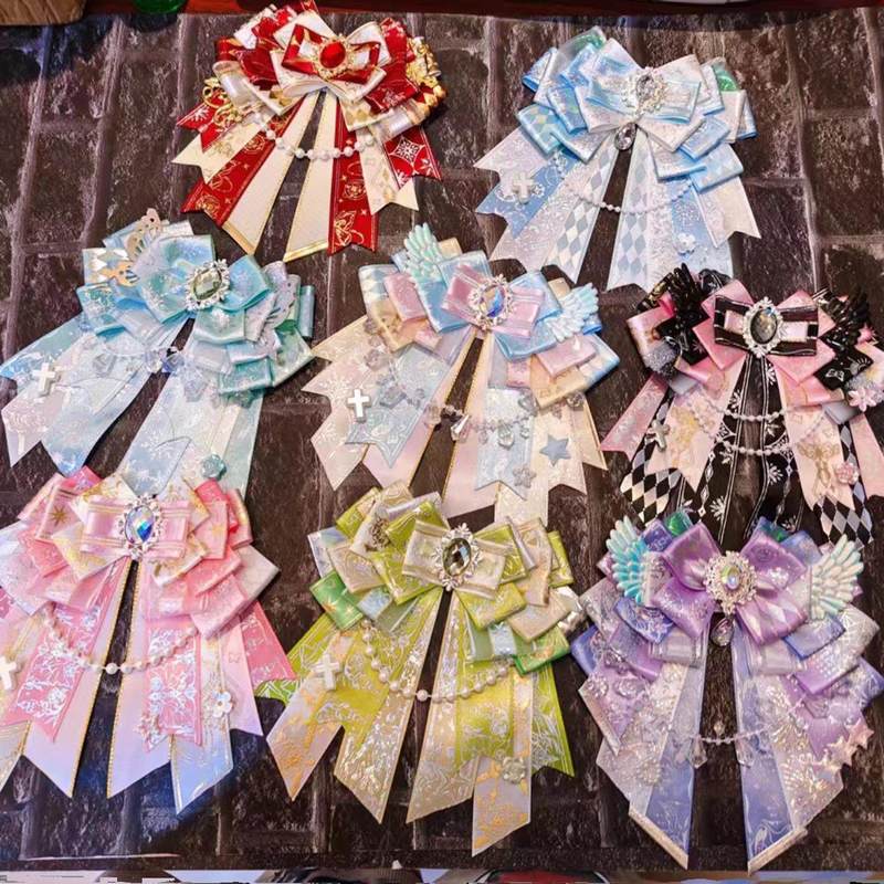 Original Handmade bow ribbon D - Decor Lighting Fans のレビューと価格
