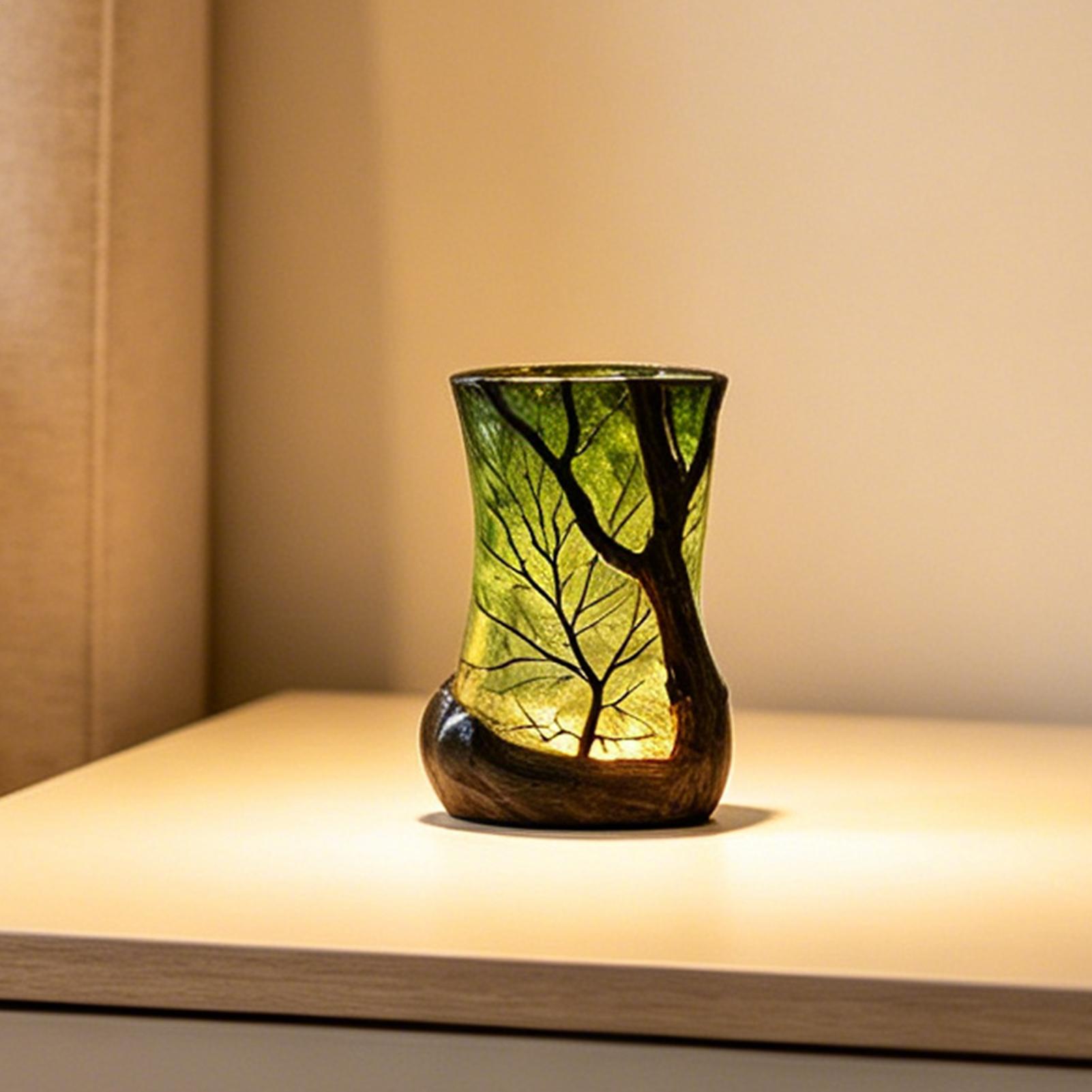 Bedside Table Lamp Forest Nigh - Lighting Decor For Room のレビューと価格