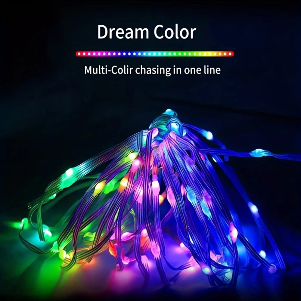WS2812 LED String Light USB 5V - Decor Lighting Address のレビューと価格