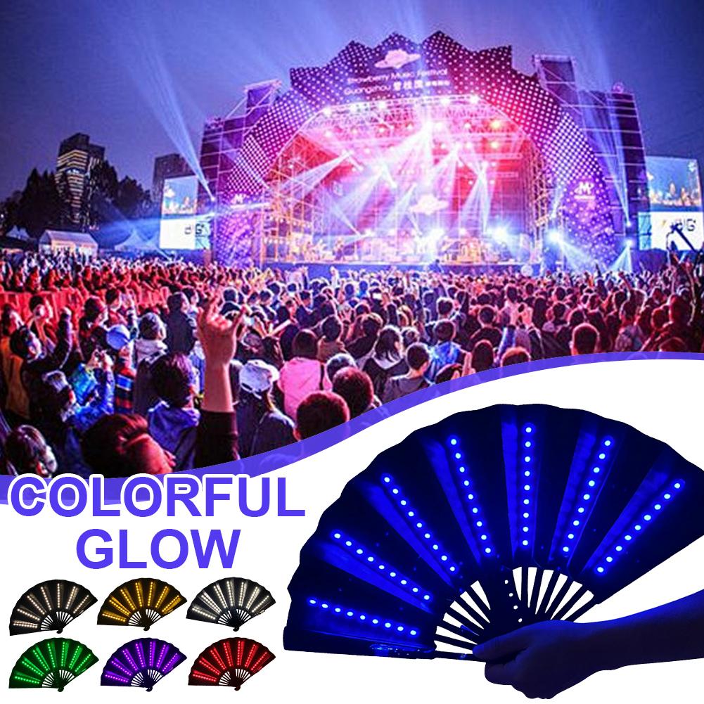 Light Up Folding Fan For Line  - Decor Lighting Fans のレビューと価格
