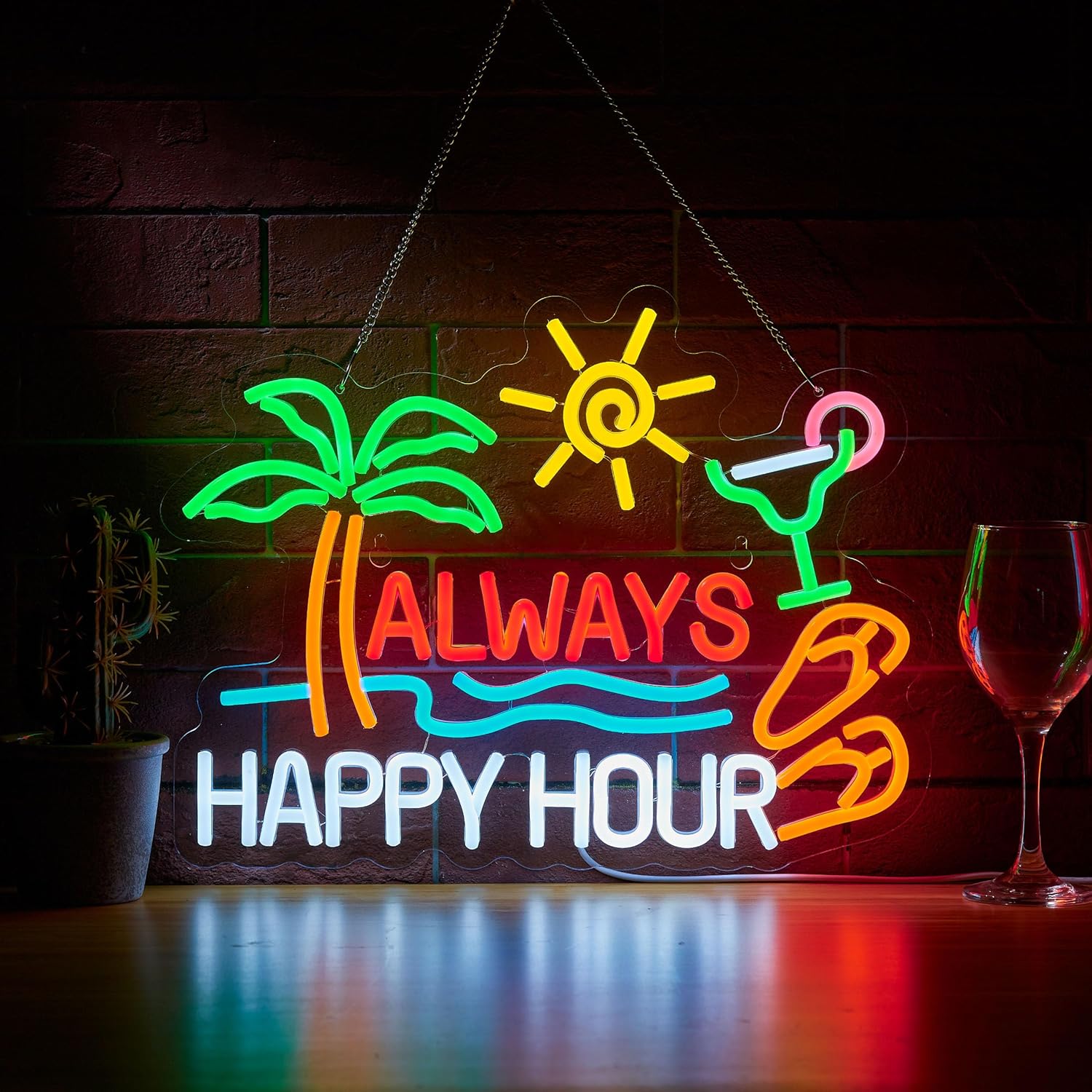 Always Happy Hour Beer Bar Neo - Home Lighting And Decor のレビューと価格