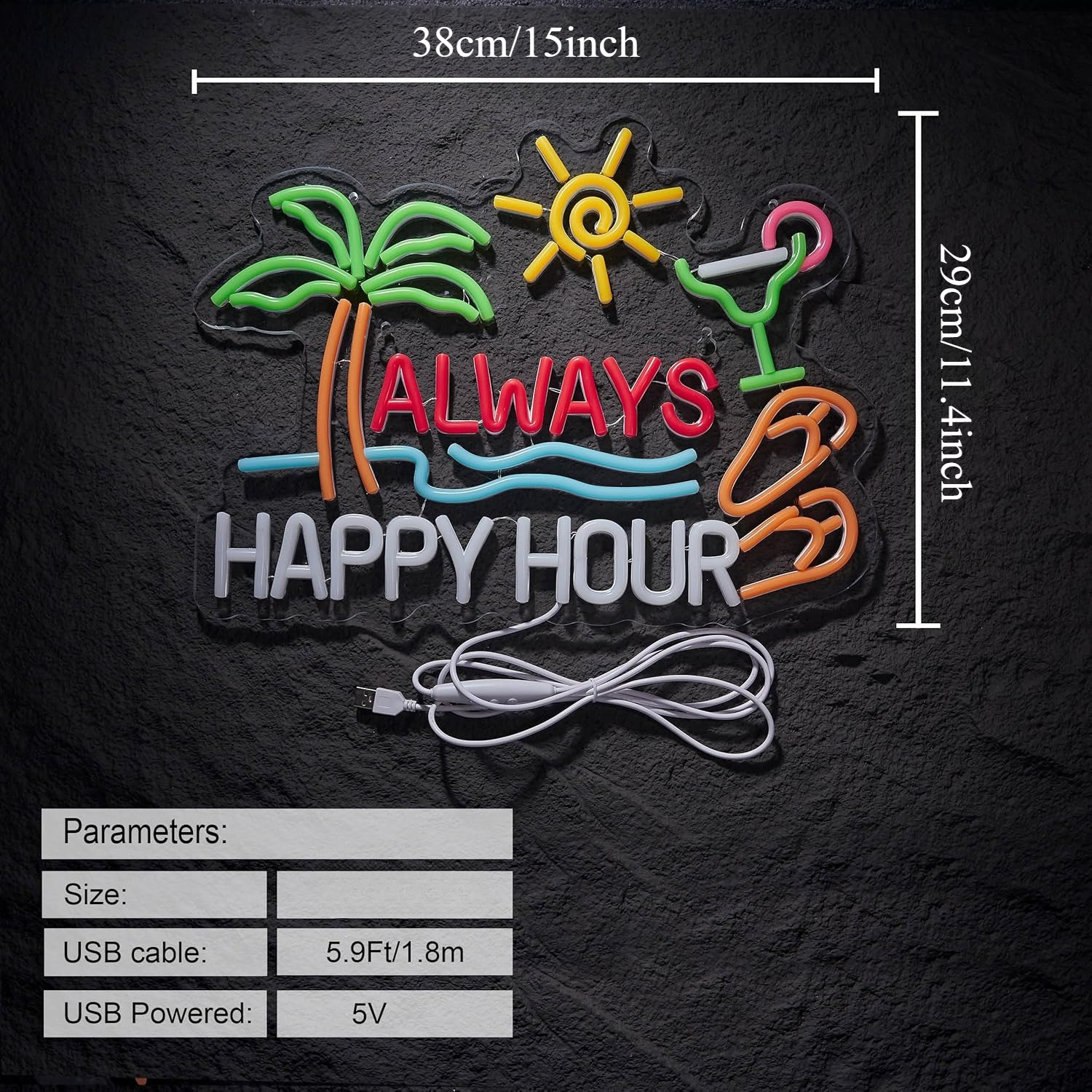 Always Happy Hour Beer Bar Neo - Home Lighting And Decor のレビューと価格