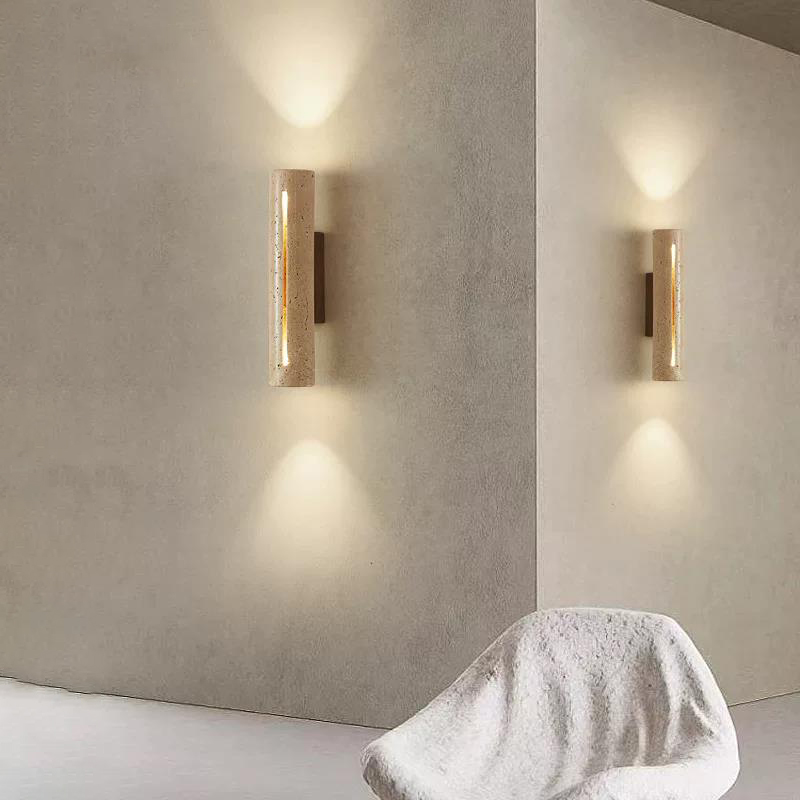Yellow Travertine Wall Light S - Decor Lighting Cy のレビューと価格