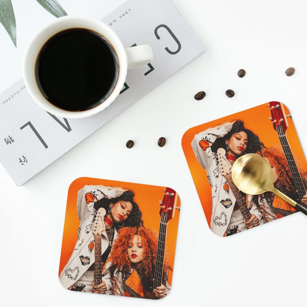 Nova Twins Coasters PVC Leathe - Nova Decor & Lighting Vase のレビューと価格