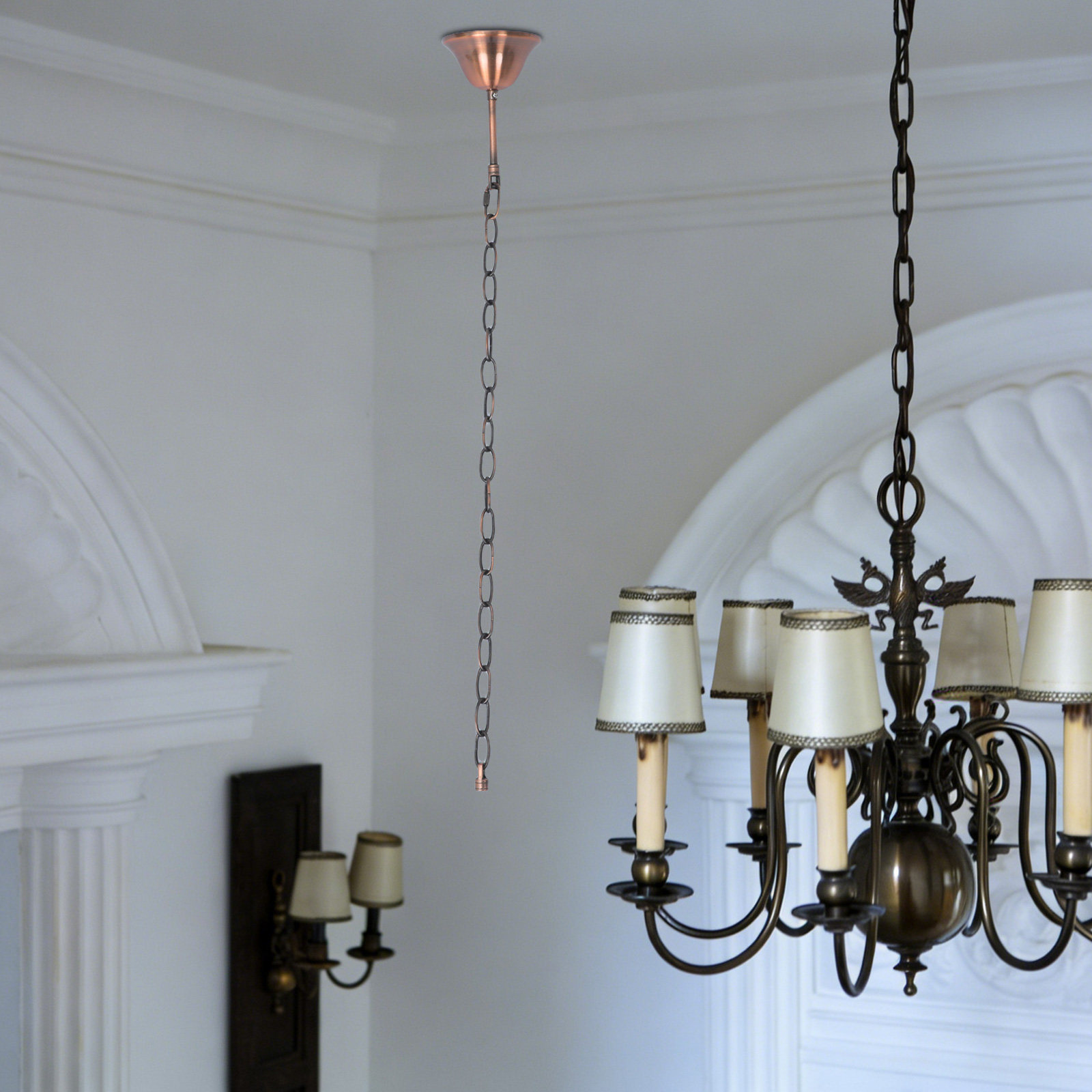 Iron Ceiling Fan Pull Chain Br - Decor Lighting Fans のレビューと価格