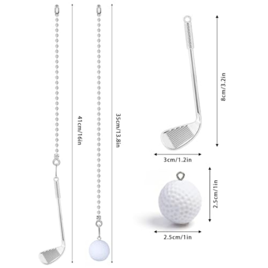 2Pcs Ceiling Fan Pull Chain, S - Decor Lighting Fans のレビューと価格