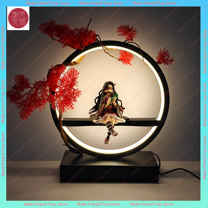 Nezuko Demon Slayer 3d Led Nig - Decor Lighting Fans のレビューと価格