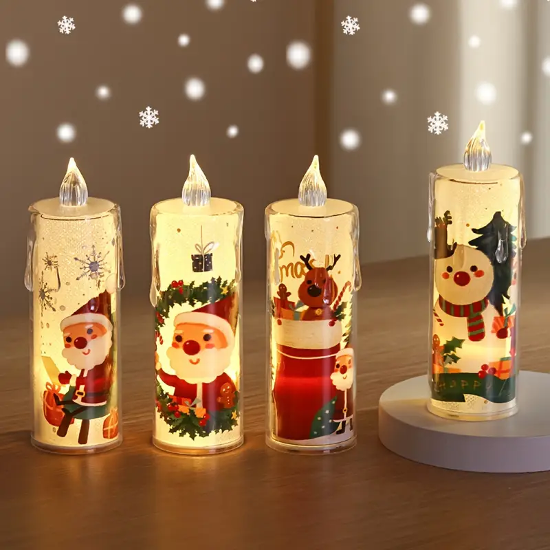 4-6PCS/Pack Flameless LED Voti - Decor Lighting Pack のレビューと価格