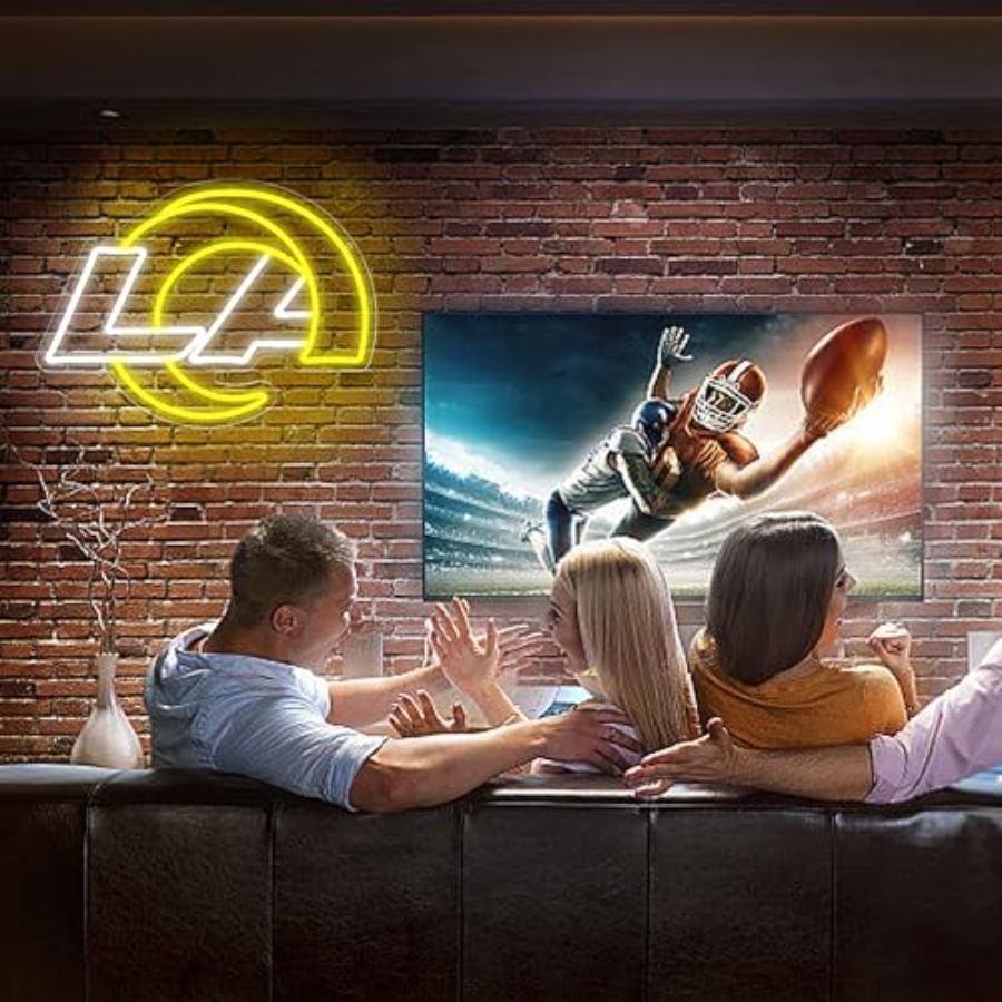 Football Neon Sign for Wall De - Decor Lighting Fans のレビューと価格
