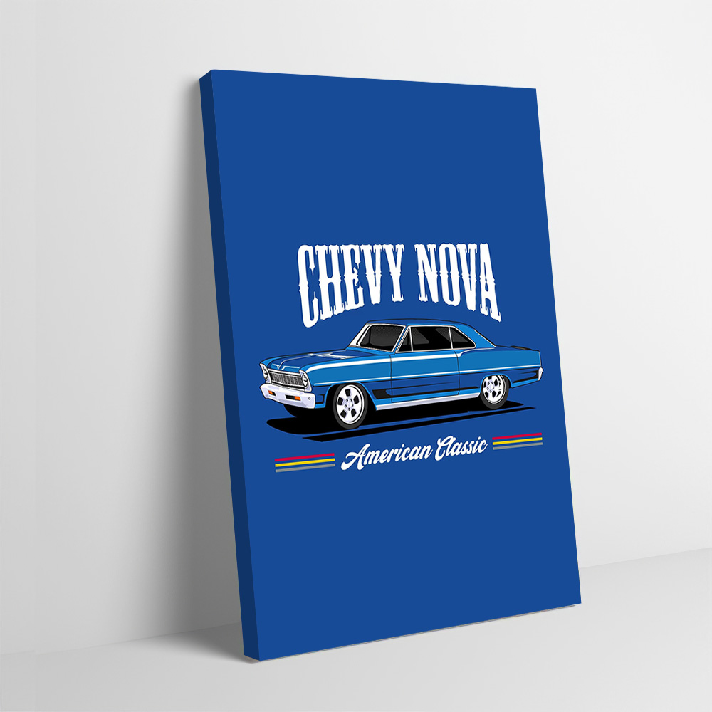 Chevy Nova Classic Cars Printi - Nova Decor & Lighting Vase のレビューと価格