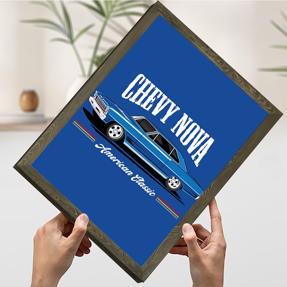 Chevy Nova Classic Cars Printi - Nova Decor & Lighting Vase のレビューと価格