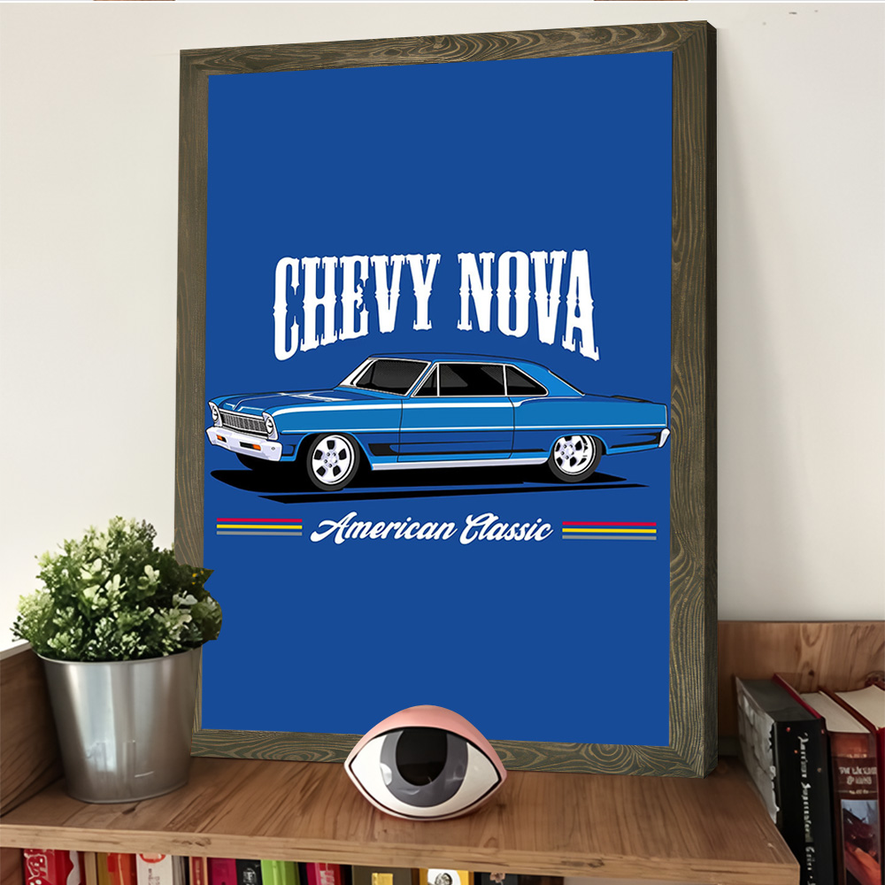 Chevy Nova Classic Cars Printi - Nova Decor & Lighting Vase のレビューと価格