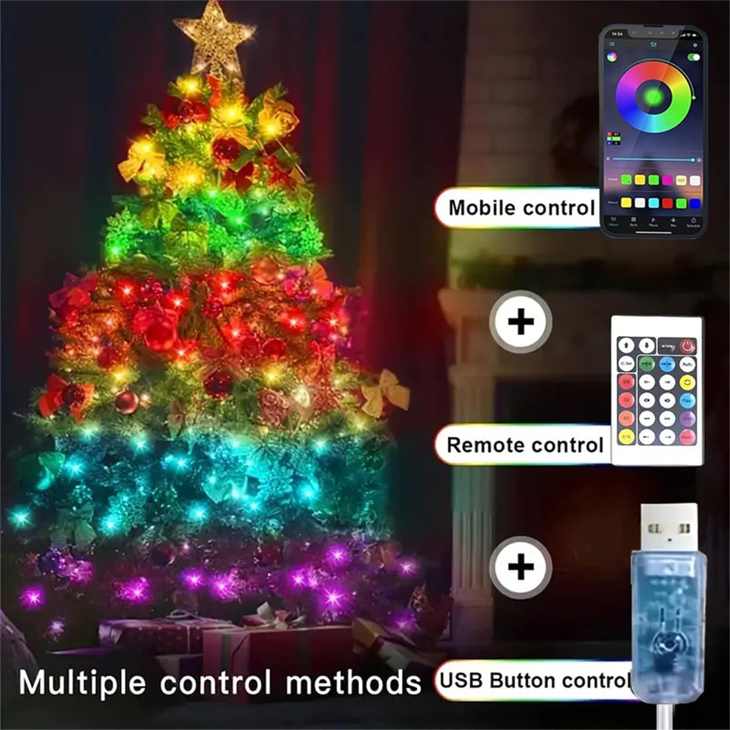 Bluetooth LED String Lights US - Decor Lighting Address のレビューと価格