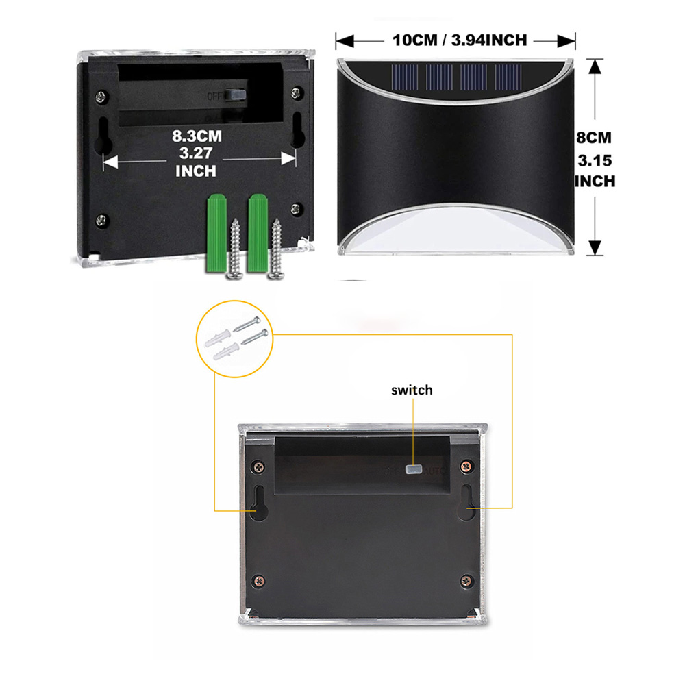 Solar Led Light Garden Door Pl - Decor Lighting Address のレビューと価格