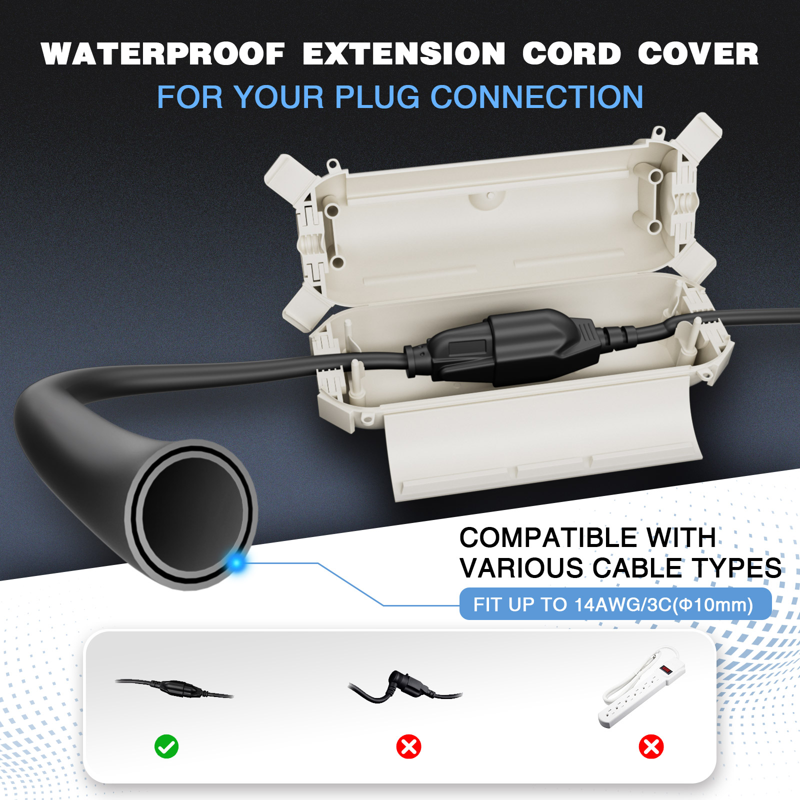 2 Pack Waterproof Outdoor Conn - Decor Lighting Pack のレビューと価格