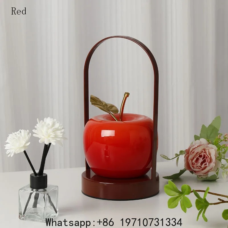Rechargeable LED Apple Table L - Decor Lighting Cy のレビューと価格