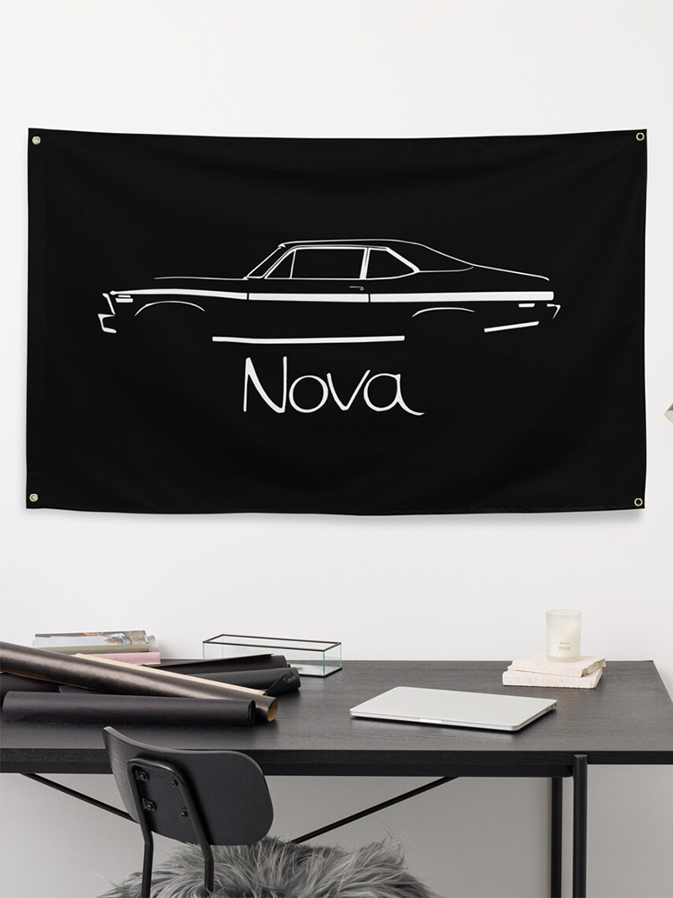 1972 Nova Black Silhouette Ame - Nova Decor & Lighting Vase のレビューと価格