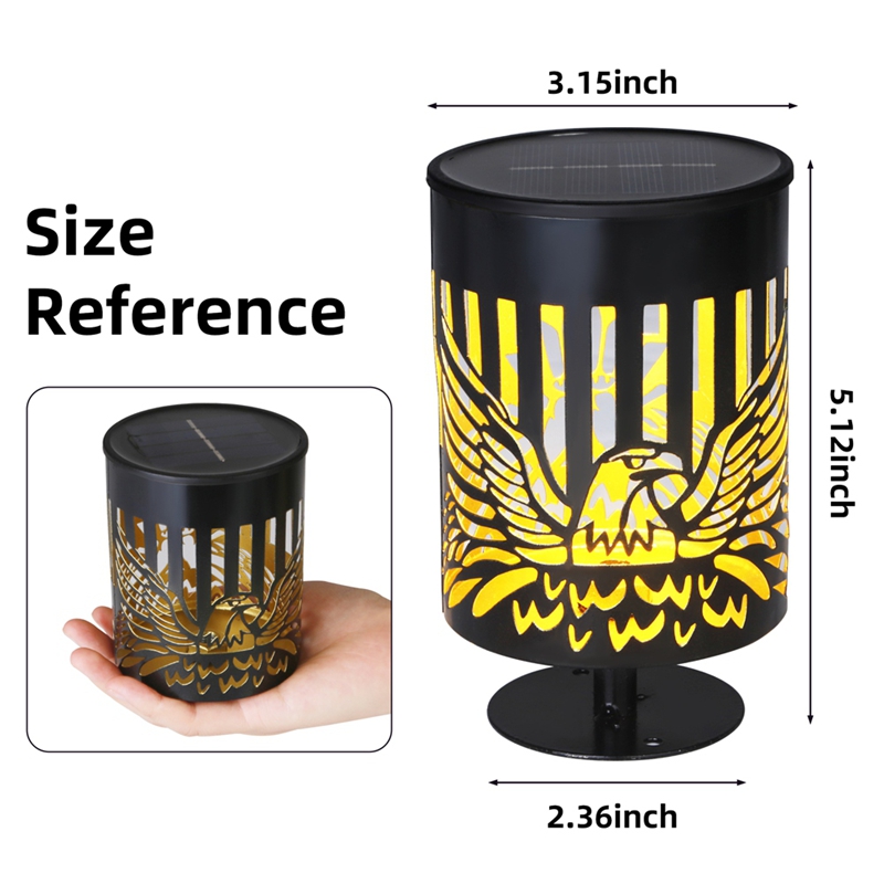 2 Pack Solar Fence Lights Meta - Decor Lighting Pack のレビューと価格