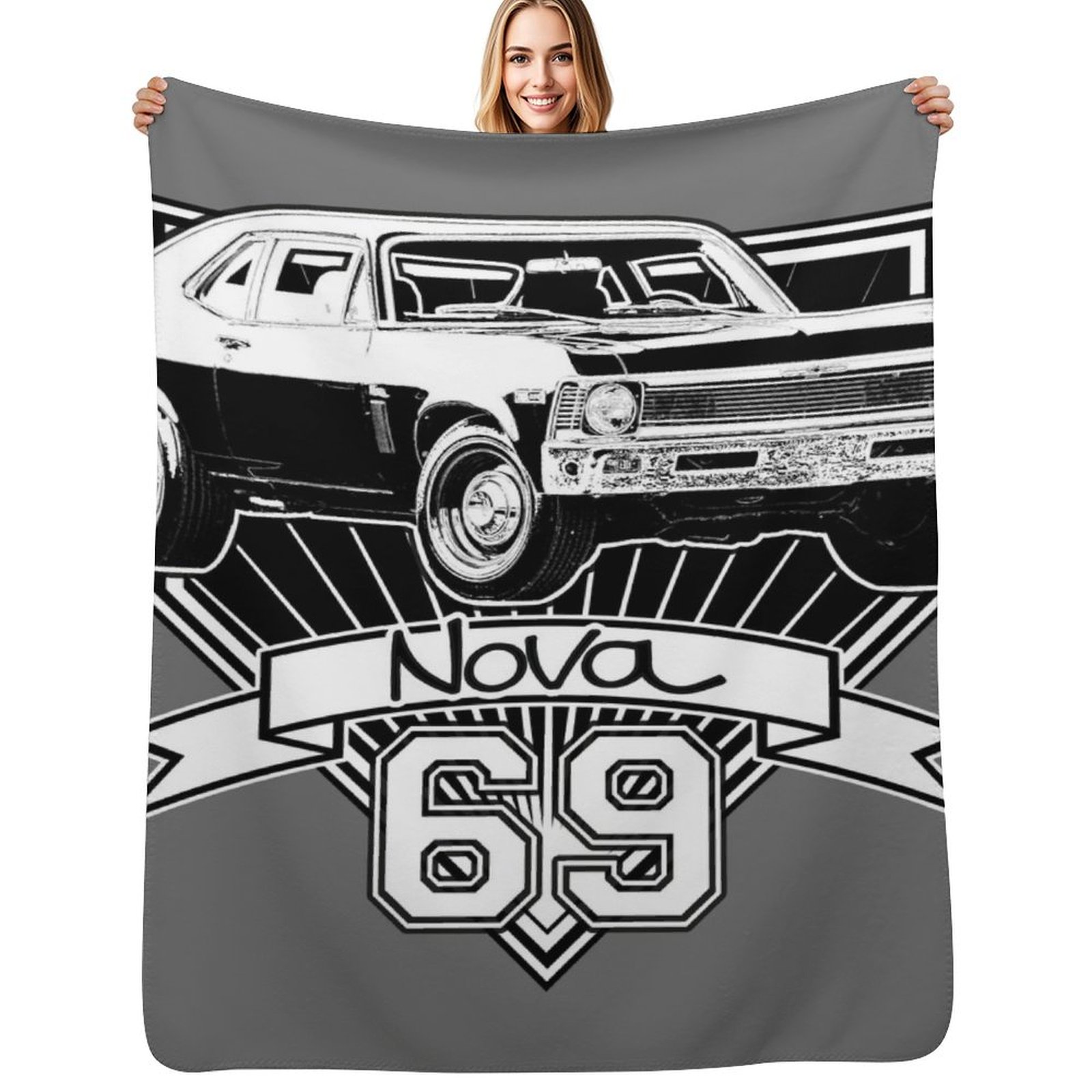 1969 Nova Throw Blanket Soft H - Nova Decor & Lighting Vase のレビューと価格