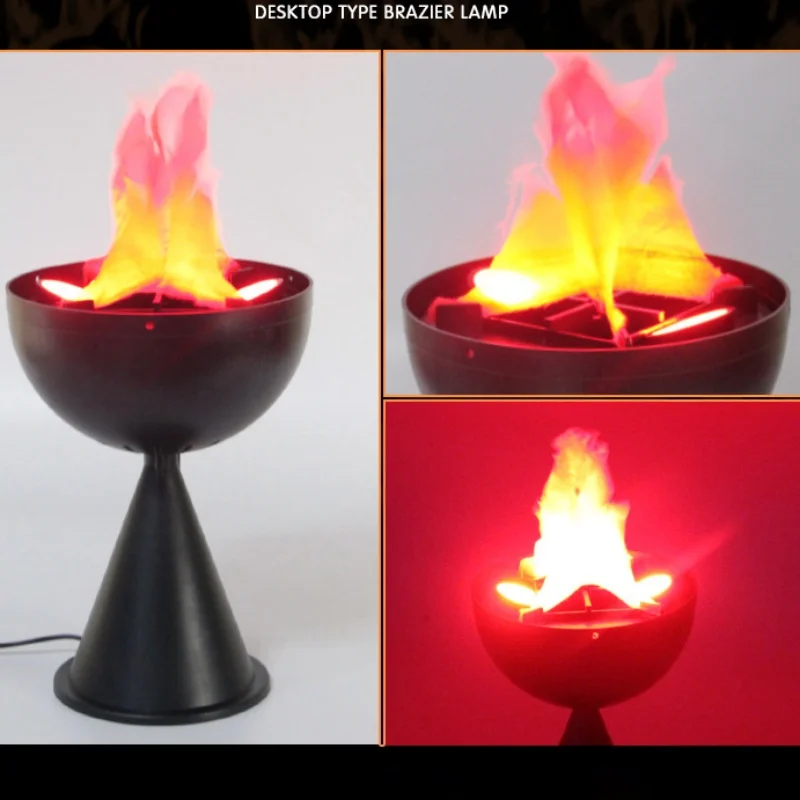3D Fake Flame Lamp Simulation  - Lighting Decor For Living Room のレビューと価格