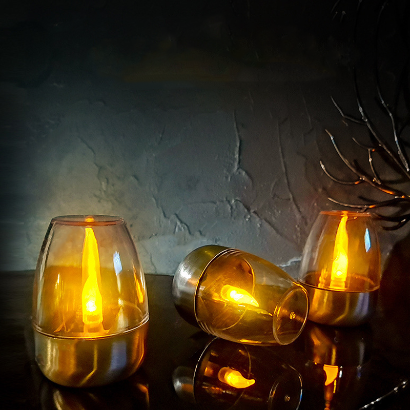 LED Solar Candles Light Flamel - Lighting Decor For Living Room のレビューと価格