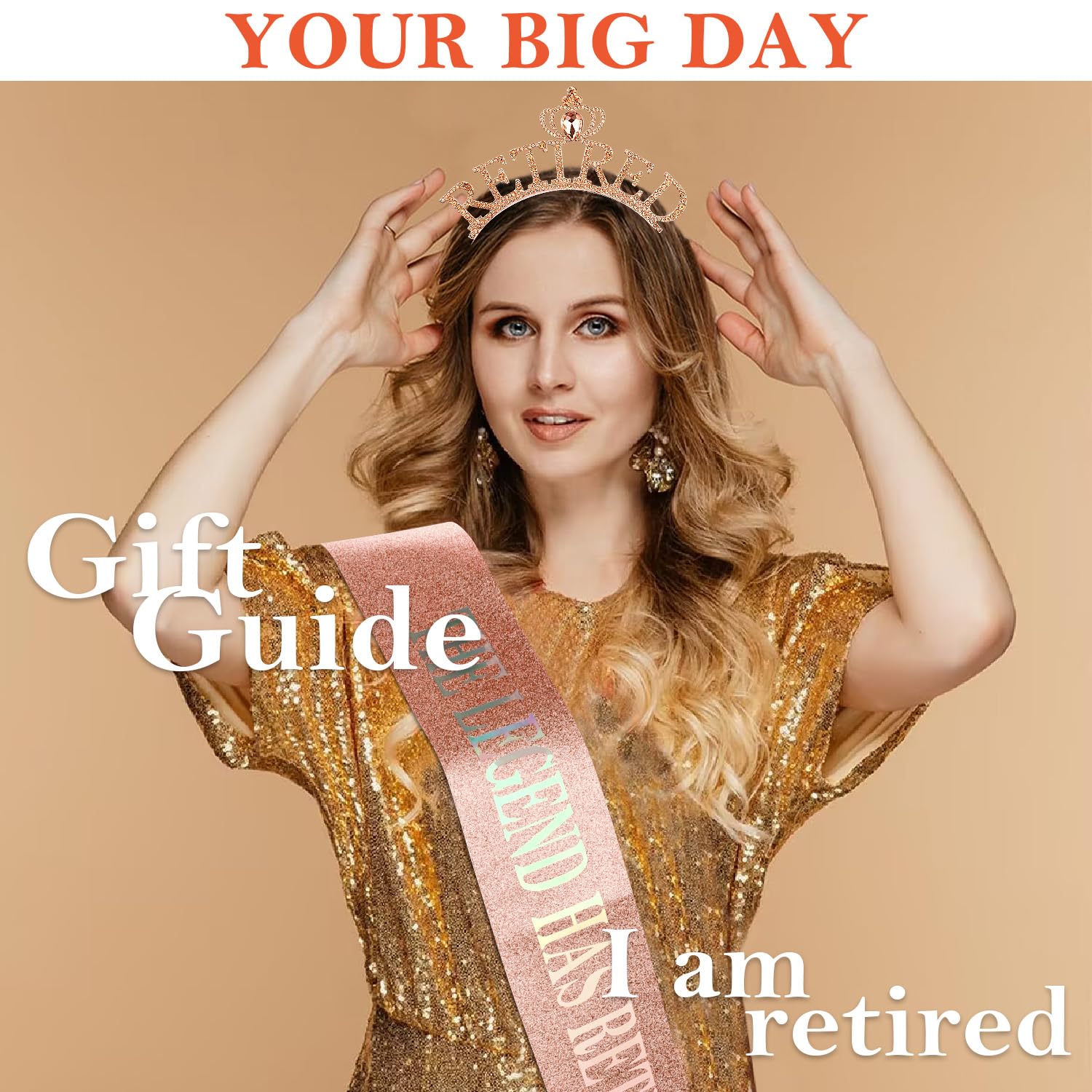 Retirement Sash & Crown Set fo - Elegant Decor & Lighting Llc のレビューと価格