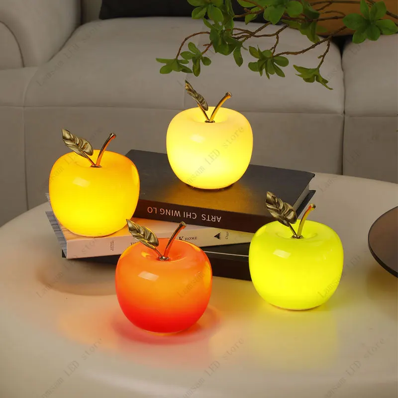 AAA Battery Powered LED Apple  - Decor Lighting Cy のレビューと価格