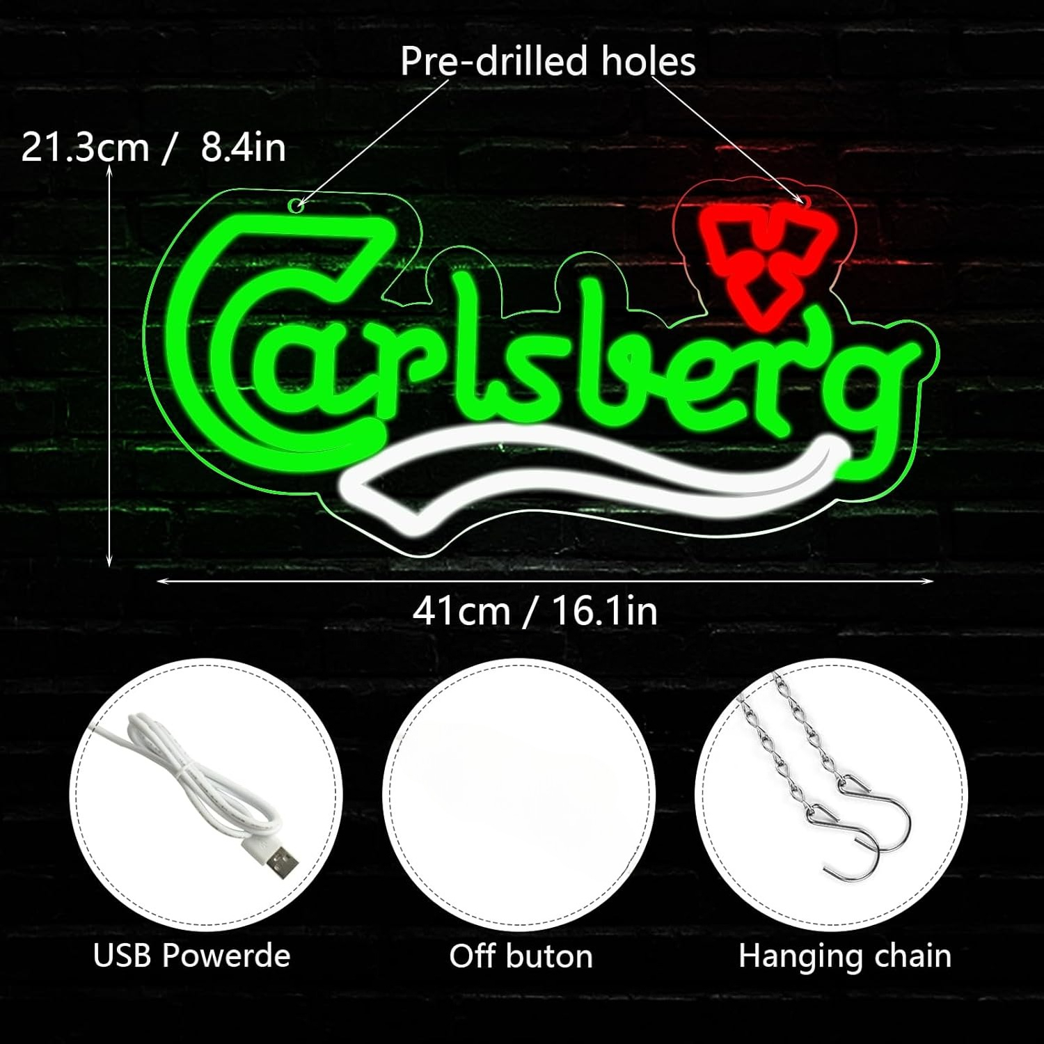 Beer Neon Sign Business USB Le - Home Lighting And Decor のレビューと価格