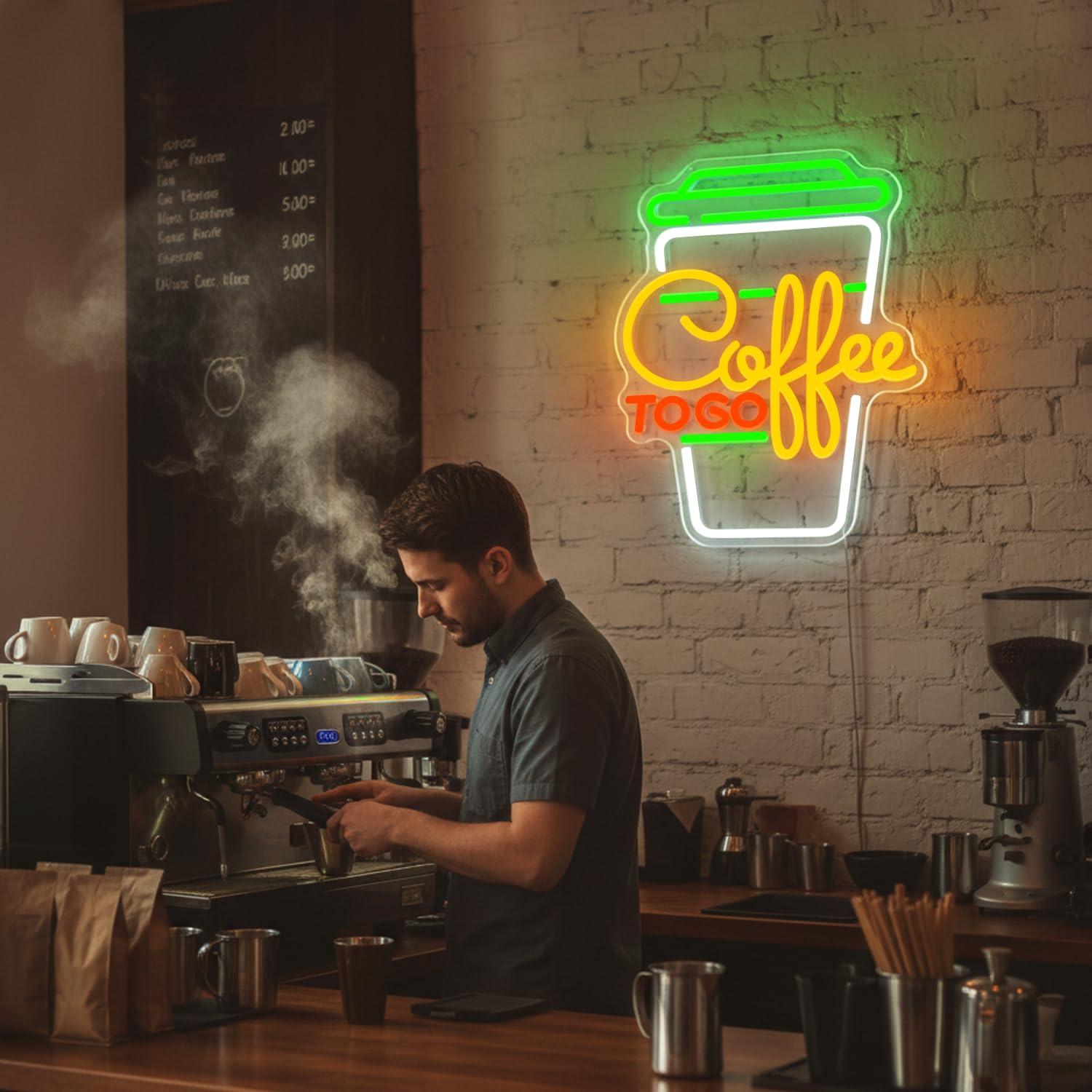 Coffee Neon Sign USB Dimmable  - Home Lighting And Decor のレビューと価格