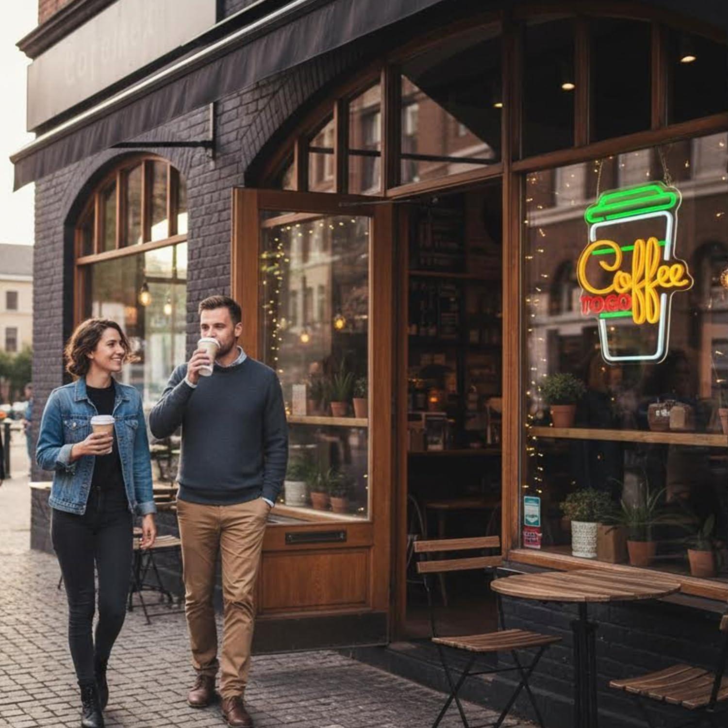 Coffee Neon Sign USB Dimmable  - Home Lighting And Decor のレビューと価格