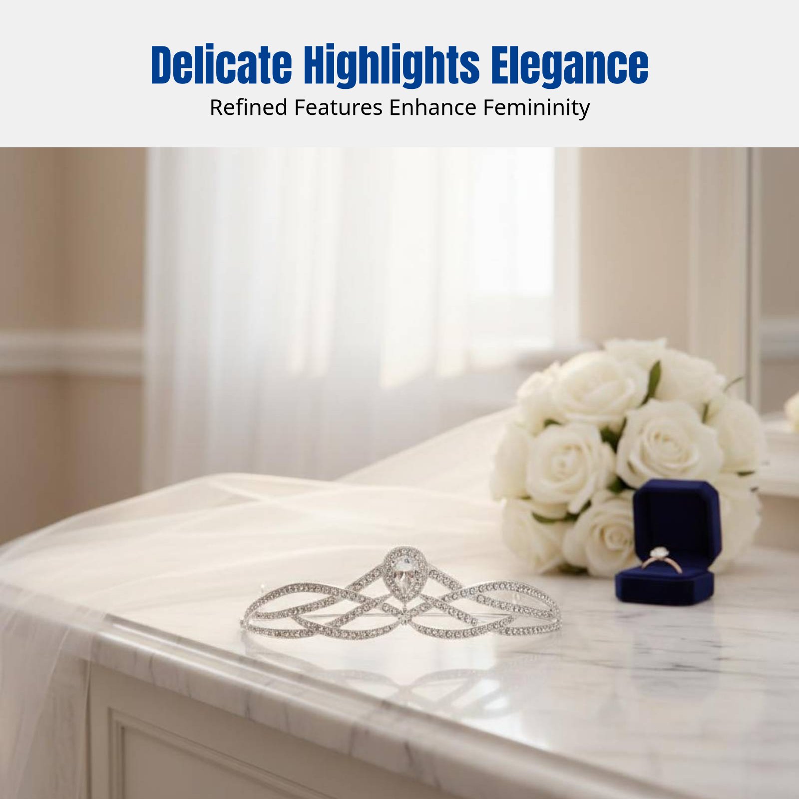 Zircon Inlaid Headband, Stylis - Elegant Decor & Lighting Llc のレビューと価格