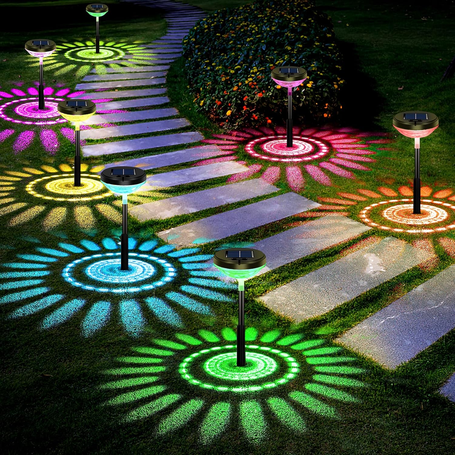 6 Pack Solar Pathway Lights wi - Decor Lighting Pack のレビューと価格
