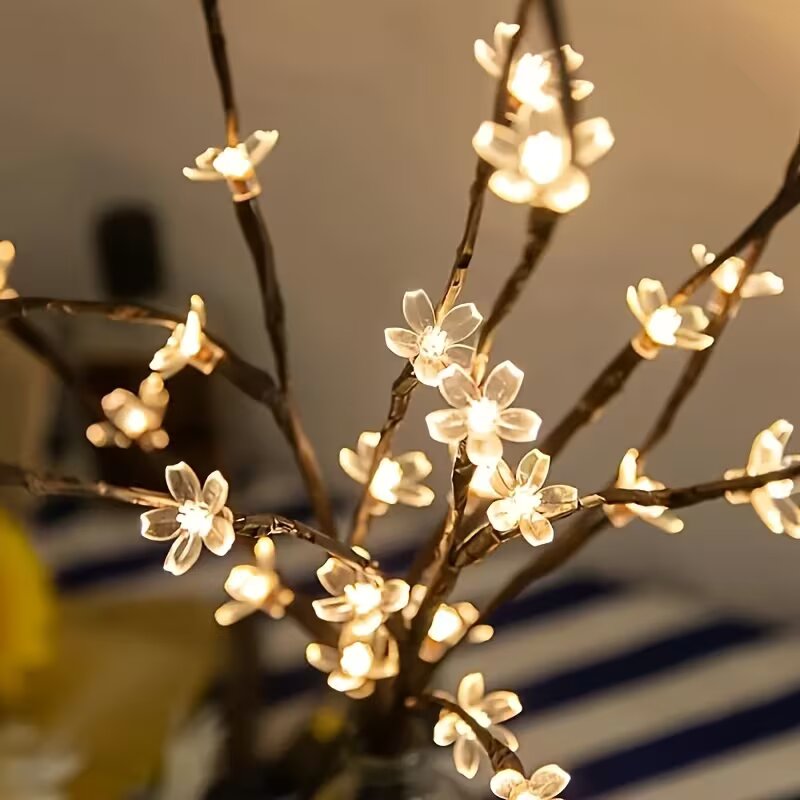 1/2PC 20LED Cherry Blossom Tre - Home Lighting And Decor のレビューと価格