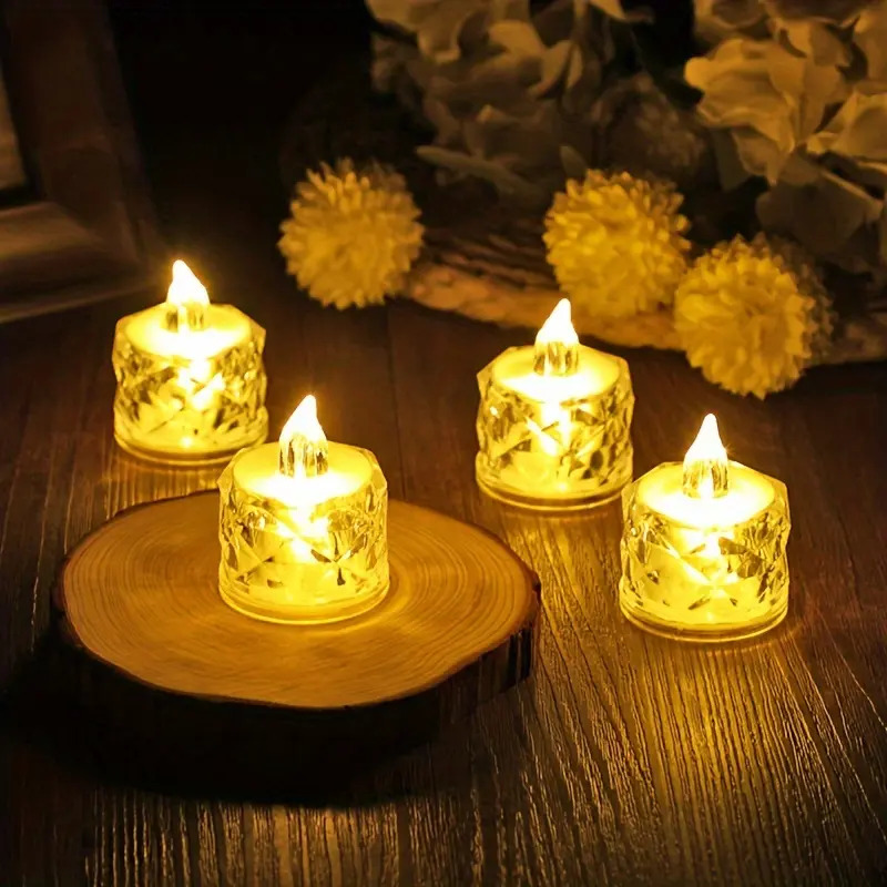 12 Pack Flameless LED Tea Ligh - Decor Lighting Pack のレビューと価格