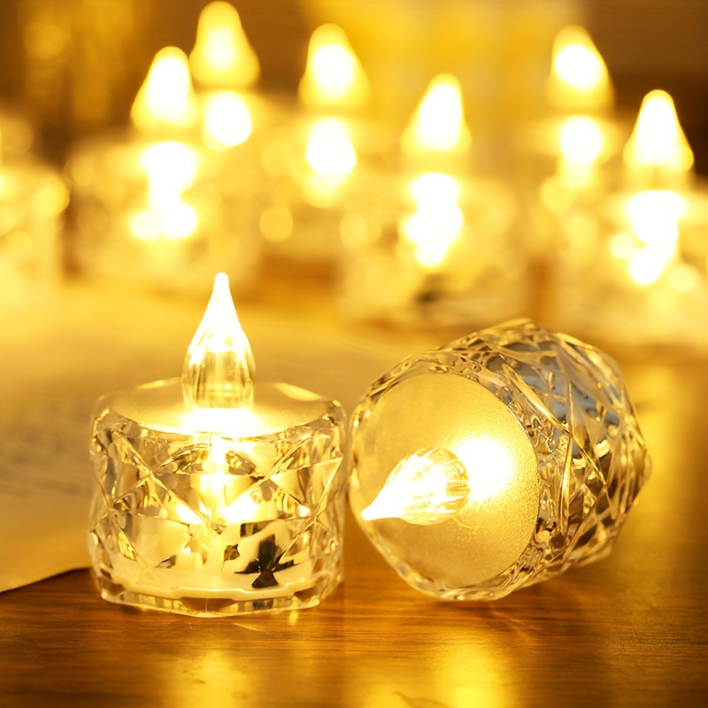12 Pack Flameless LED Tea Ligh - Decor Lighting Pack のレビューと価格