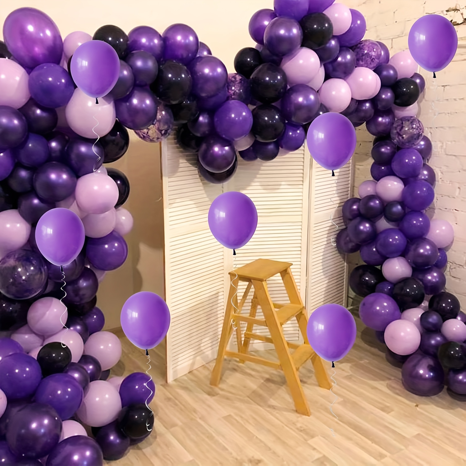 Purple and Black Balloons, 70  - Decor Lighting Pack のレビューと価格