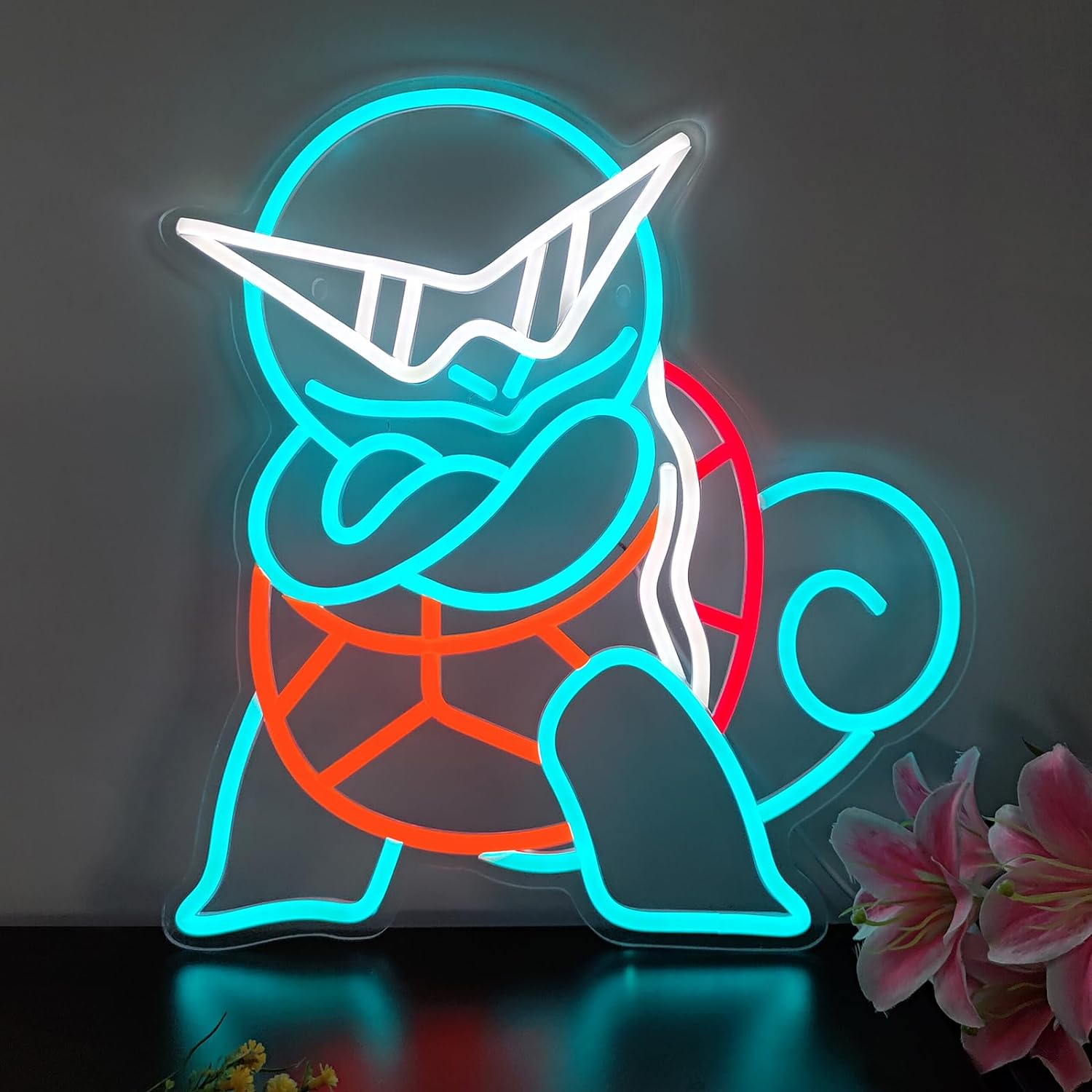Pokemon Squirtle Neon Sign LED - Decor Lighting Fans のレビューと価格