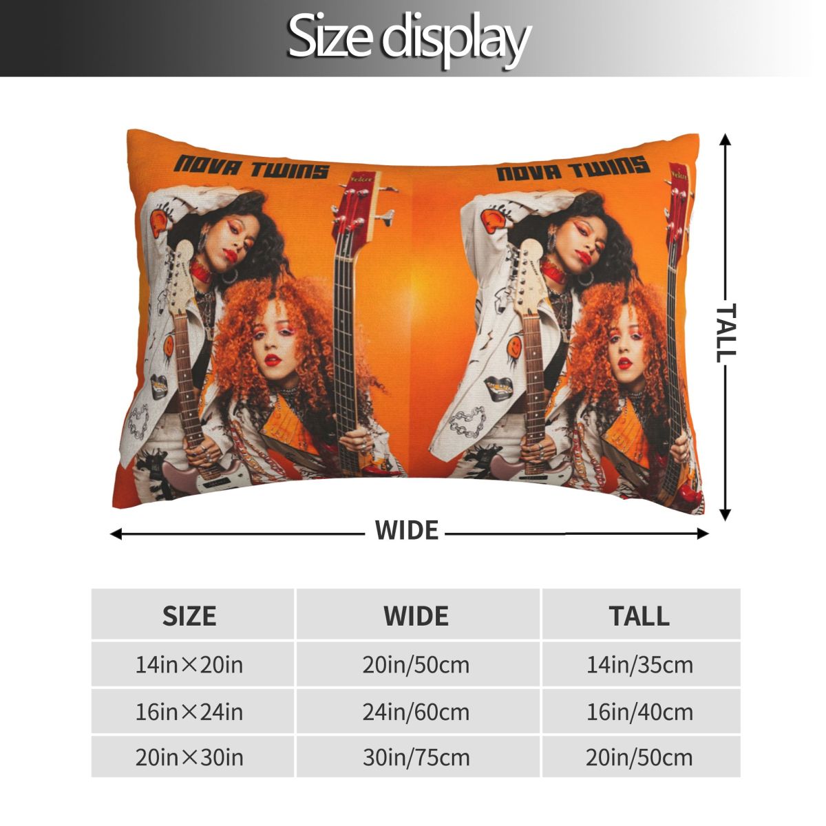 Nova Twins Rectangle Pillowcas - Nova Decor & Lighting Vase のレビューと価格