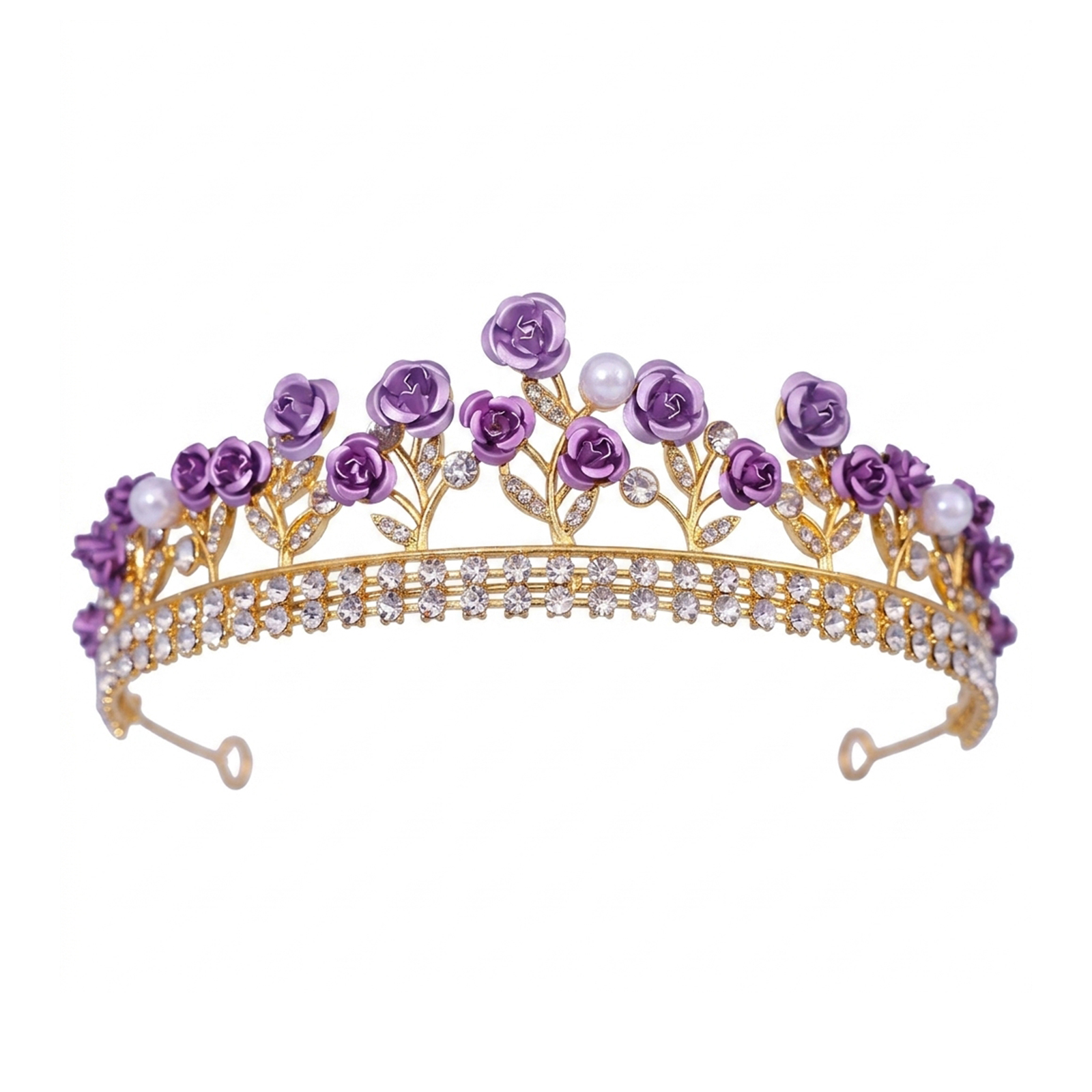 Baroque Ceramic Bridal Crown R - Elegant Decor & Lighting Llc のレビューと価格