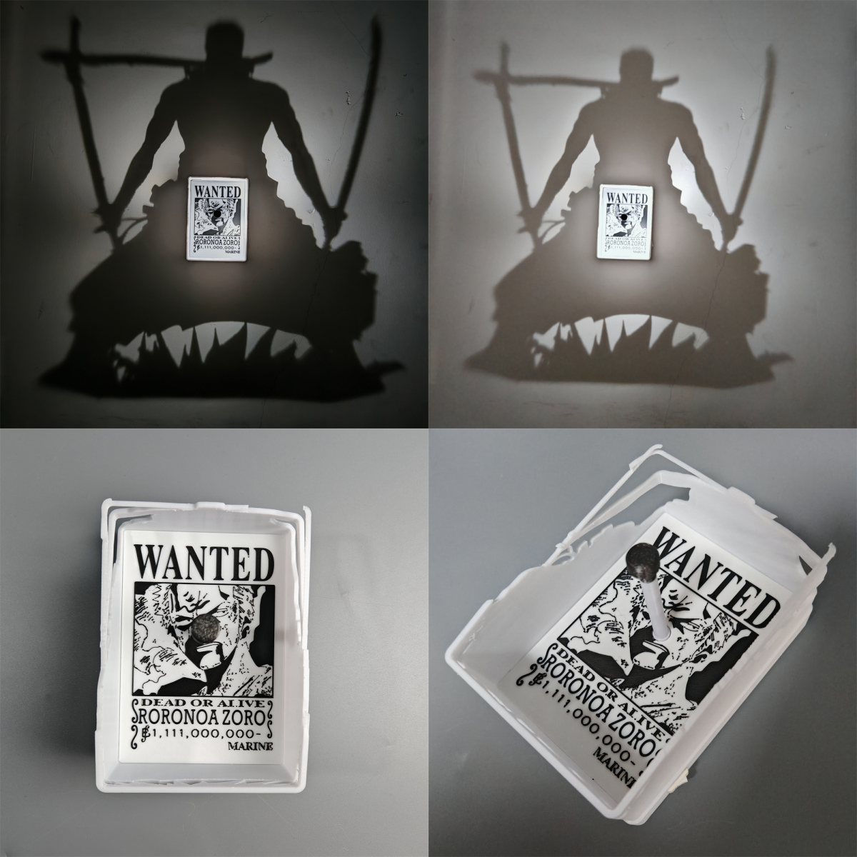 One Piece Luffy Zoro Shadow Li - Decor Lighting Fans のレビューと価格